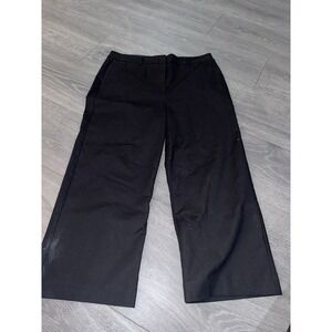 Boden Womens Black Ponte Wide Leg Culottes‎ Pants US 14